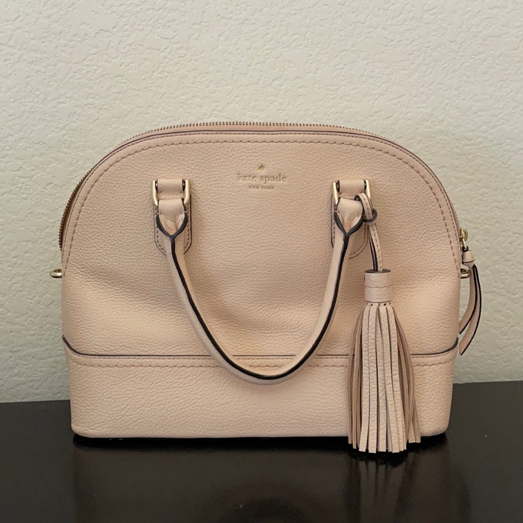 Blush Kate Spade Adjustable Crossbody Bag